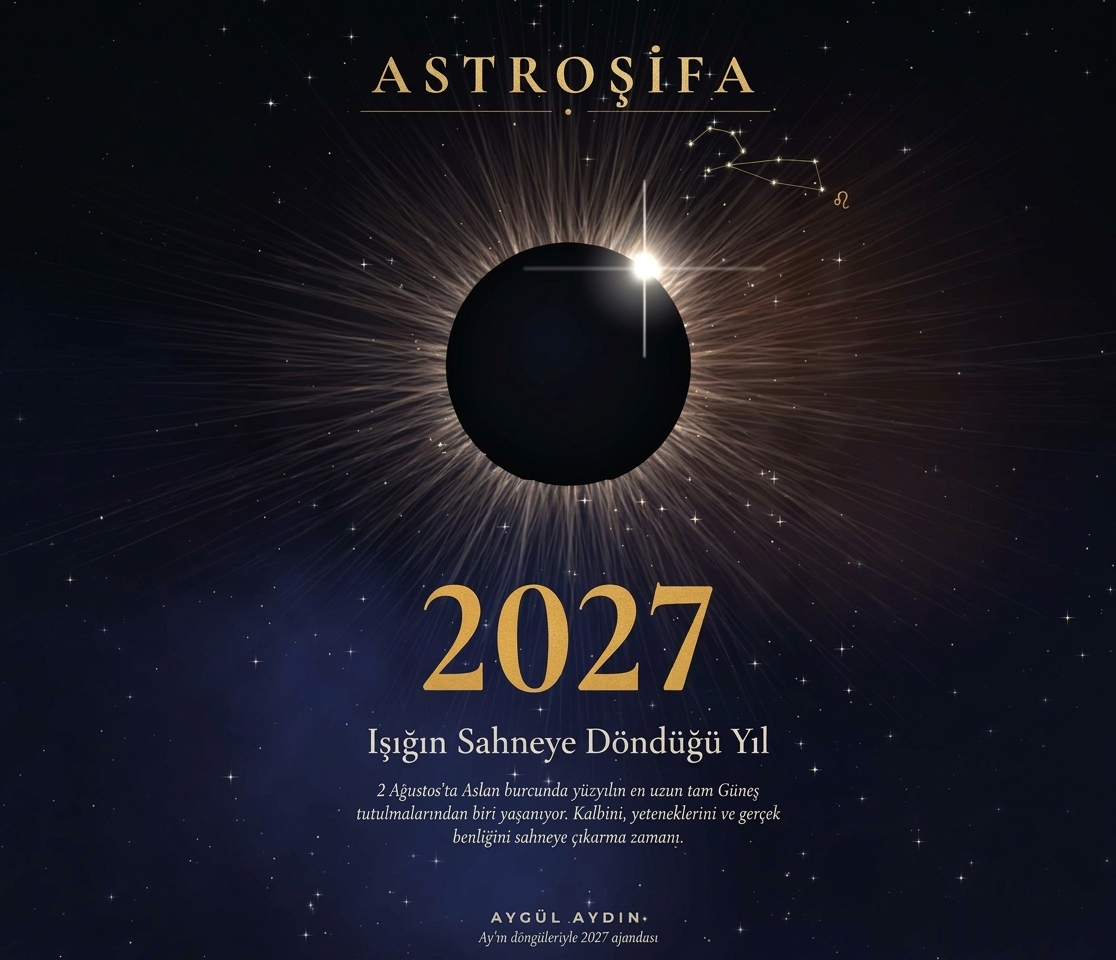 ASTROŞİFA 2027 Dijital Astroloji Ajandası